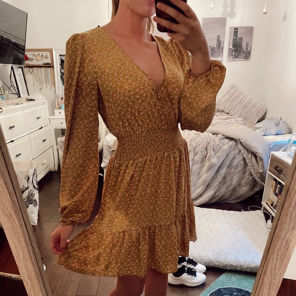 Forever 21 flower dress